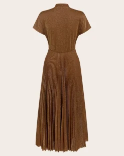 Metallic Derby Dress