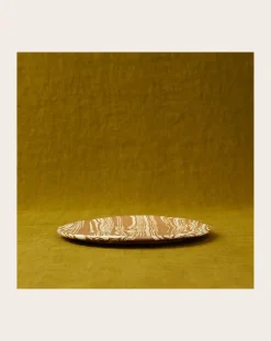 Mixed Clay Plates - Set of 2