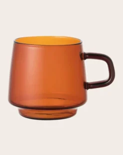 Mug Sépia en verre