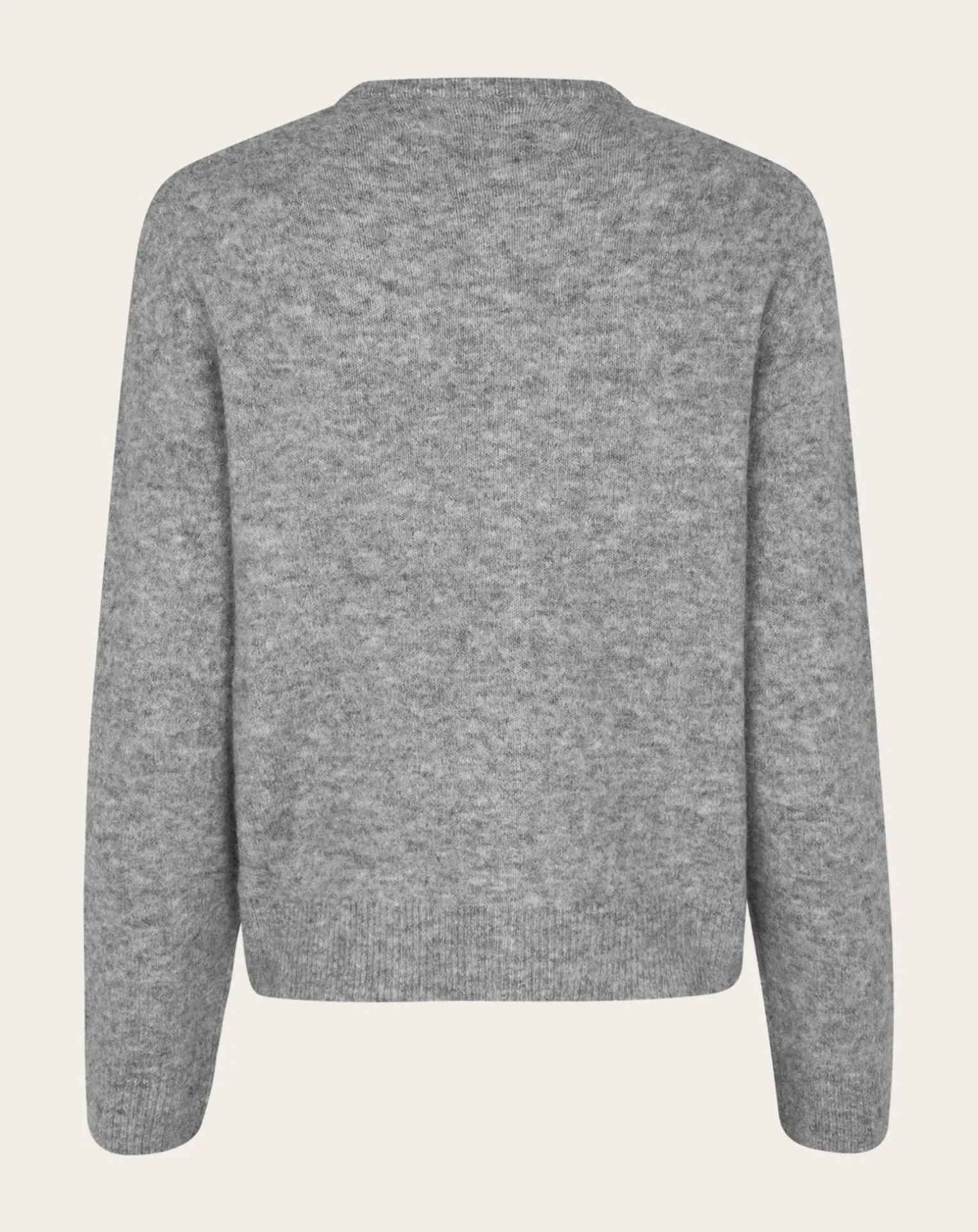 Nor short cardigan in wool and alpaca