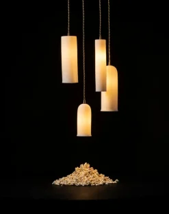 Olympia N°3 porcelain hanging lamp, Anita Le Grelle