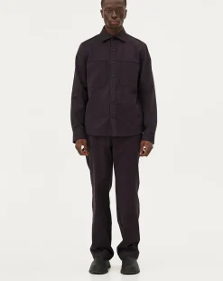 Ottawa Dark grey organic cotton overshirt