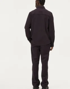 Ottawa Dark grey organic cotton overshirt