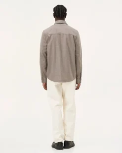 Ottawa Mushroom Virgin Wool Overshirt