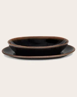 Out of lines soup plates, Uncharted - Set of 2