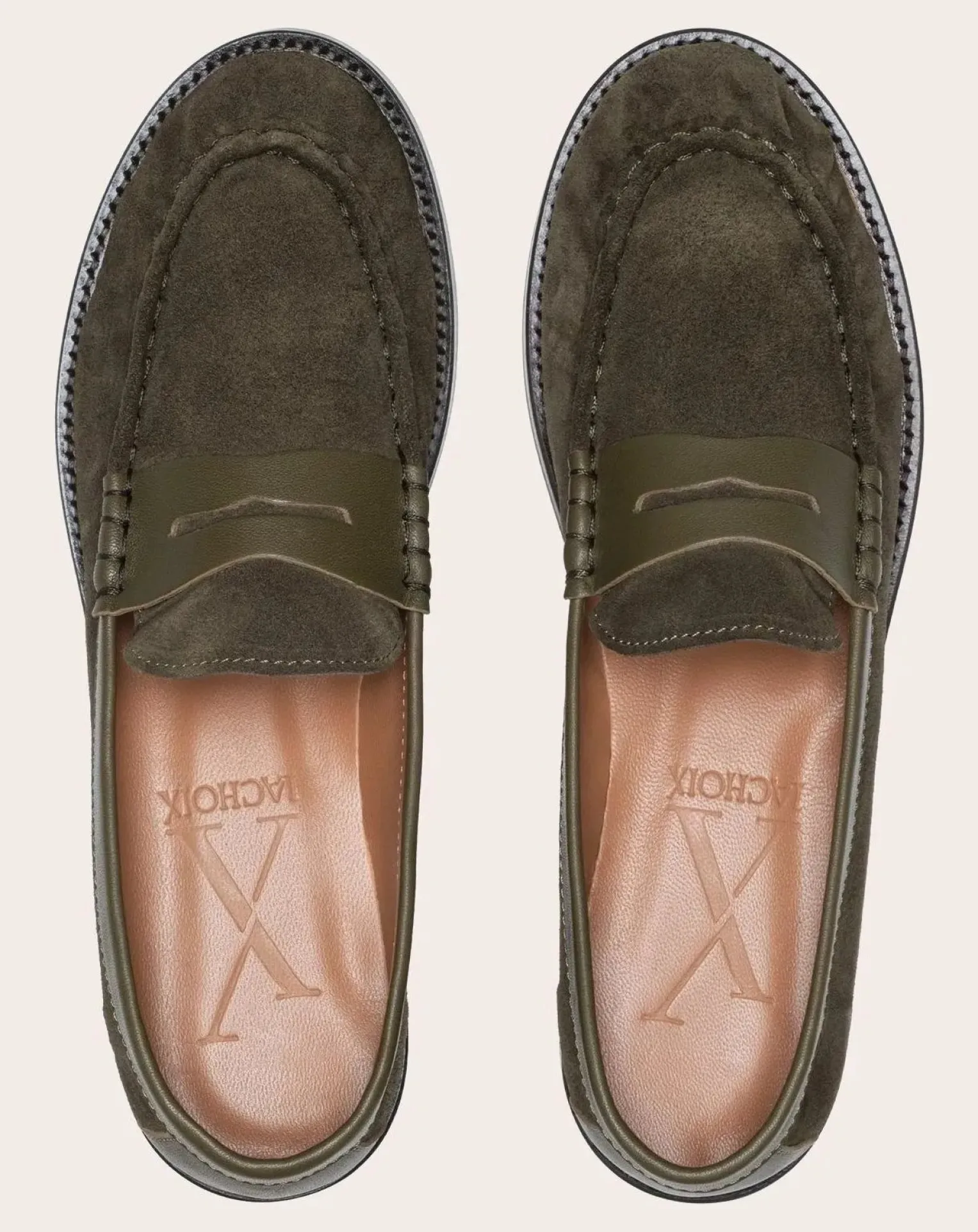 Penny Suede Loafers