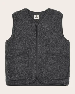 Pepitko Vest Wool Sleeveless Vest