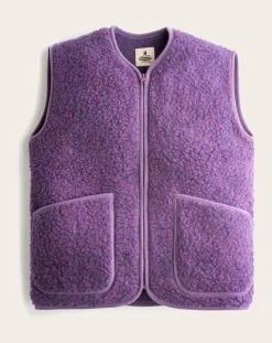 Pepitko Vest Wool Sleeveless Vest