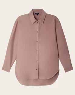 Pomegranate organic cotton shirt