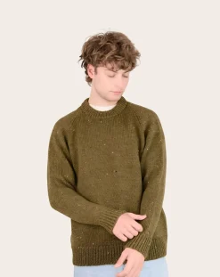 Raglan Chunky Wool Sweater