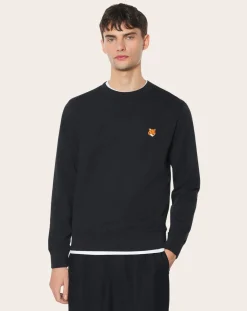 Regular Fit Cotton Fox Head Sweatshirt