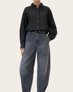 Rhannon barrel jeans in cotton