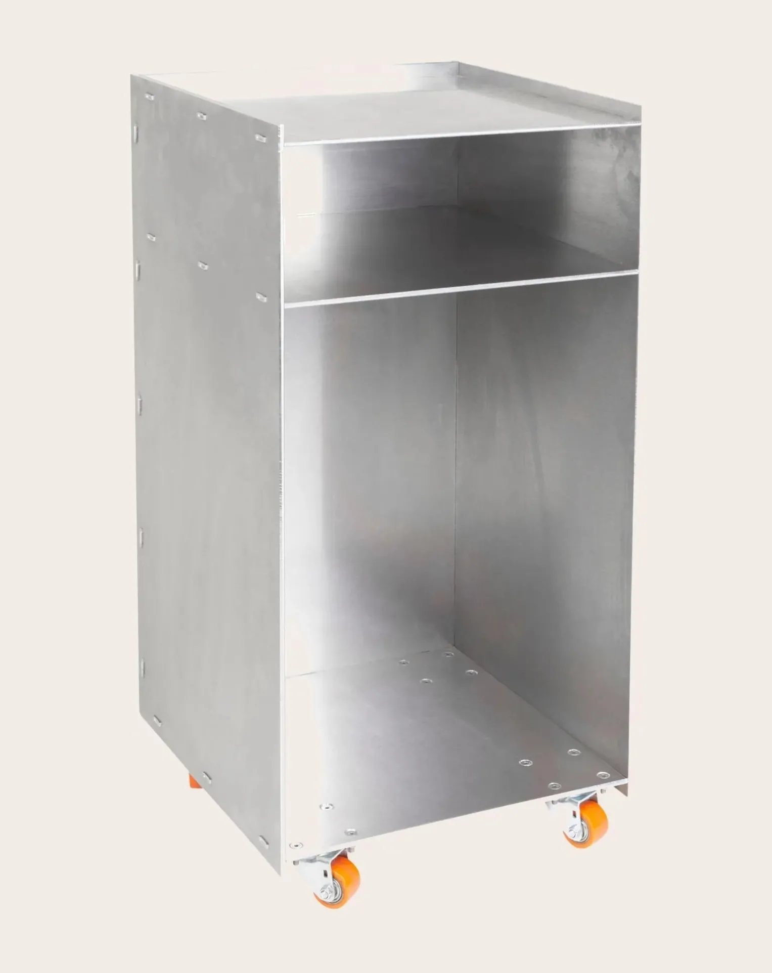 Rivet Box Aluminium Side Table