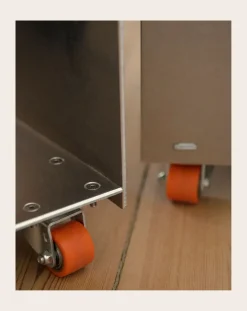 Rivet Box Aluminium Side Table