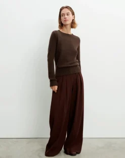 Round Neck Sweater 4 Threads Cashmere