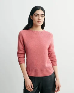 Round Neck Sweater 4 Threads Cashmere G58023-