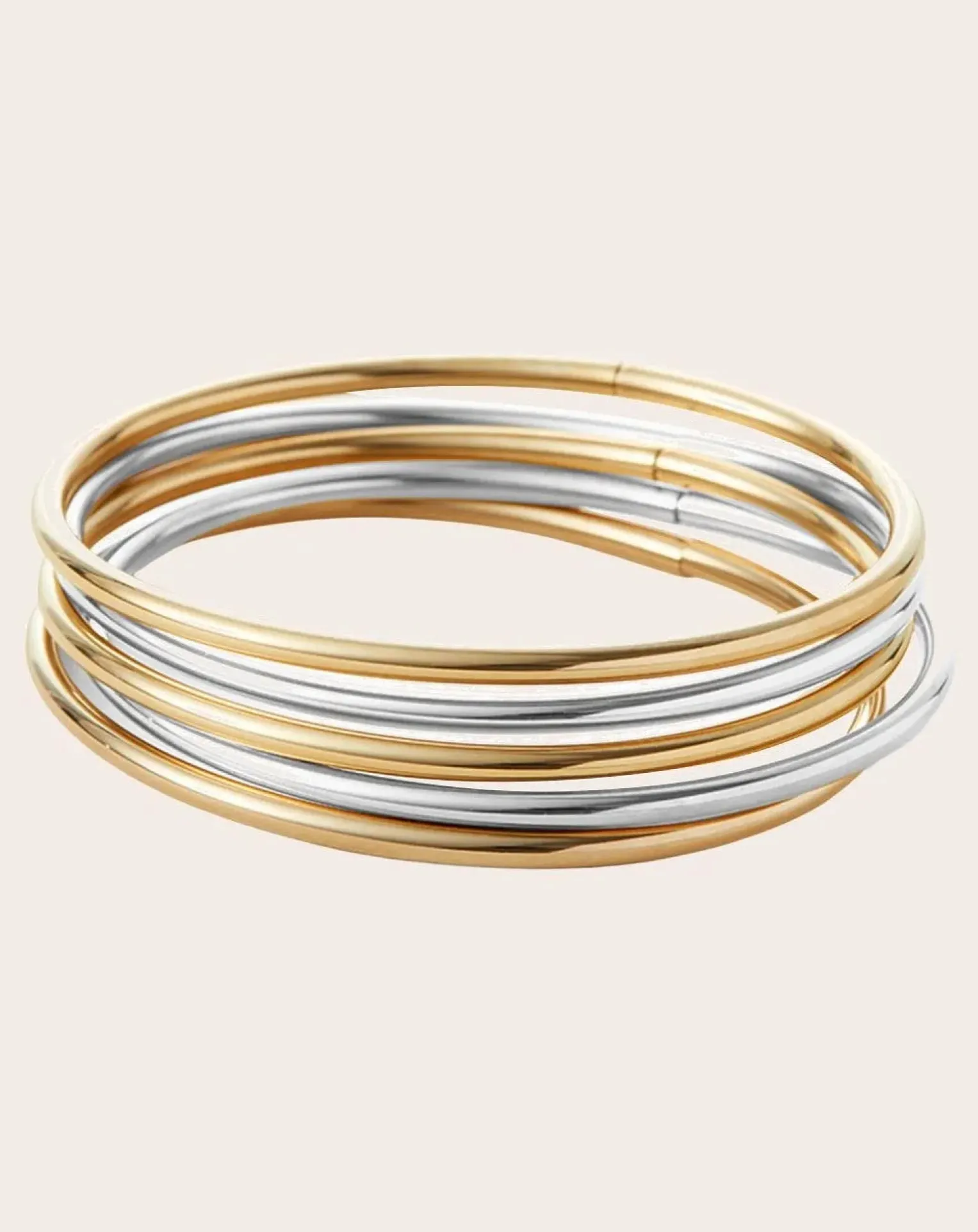 Set of 5 Dane Wedding Band Bracelets