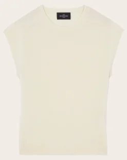 Short-sleeved Cashmere Sweater