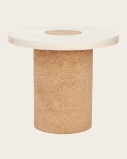 Sintra Side Table, Cork Base