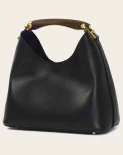 Small Boomerang Leather bag