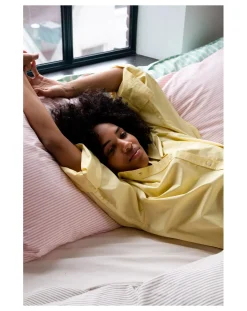 Striped Pillowcase in Organic Cotton - Set of 2