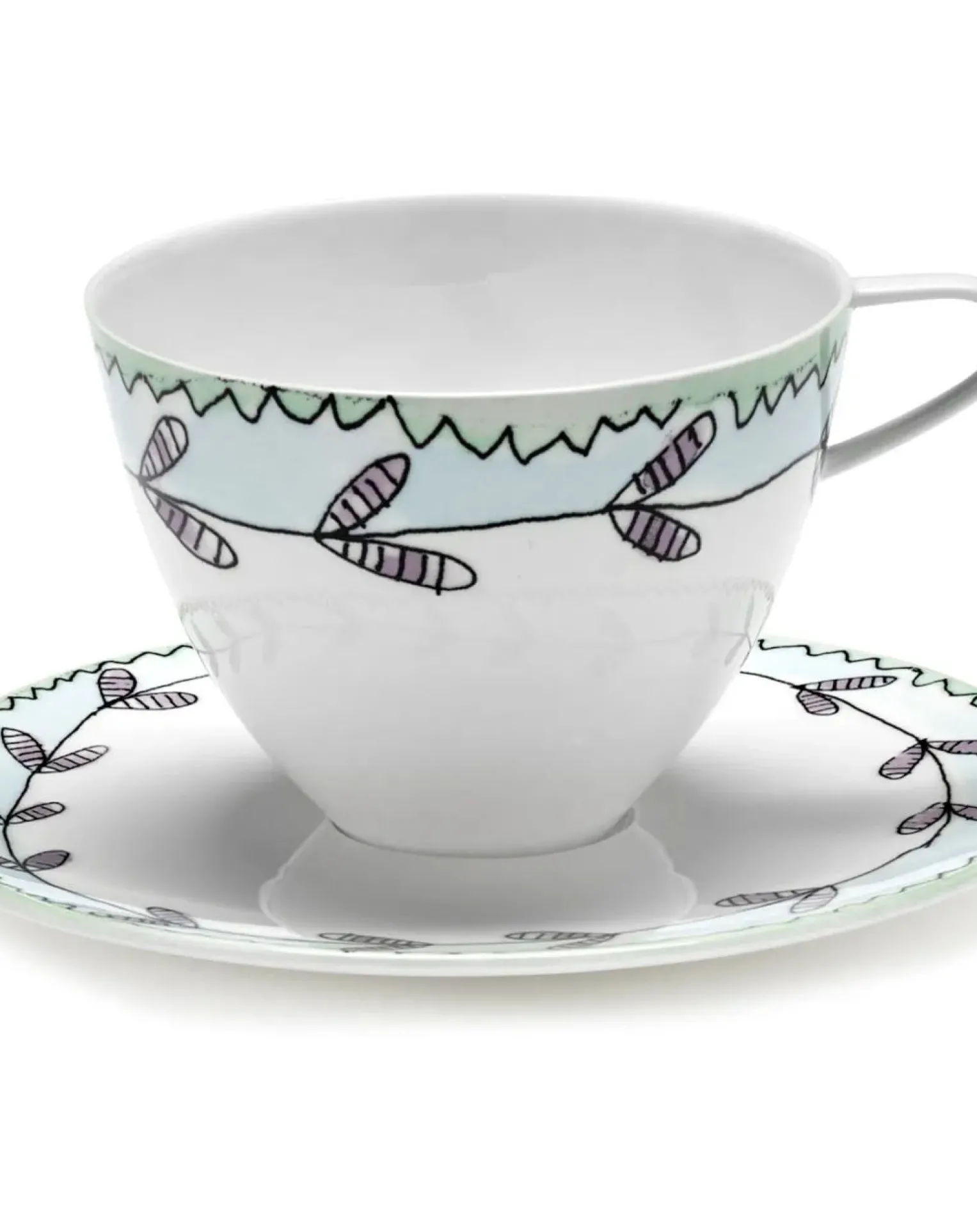 Tasse et sous-tasse Blossom, Serax for Marni - Set de 2