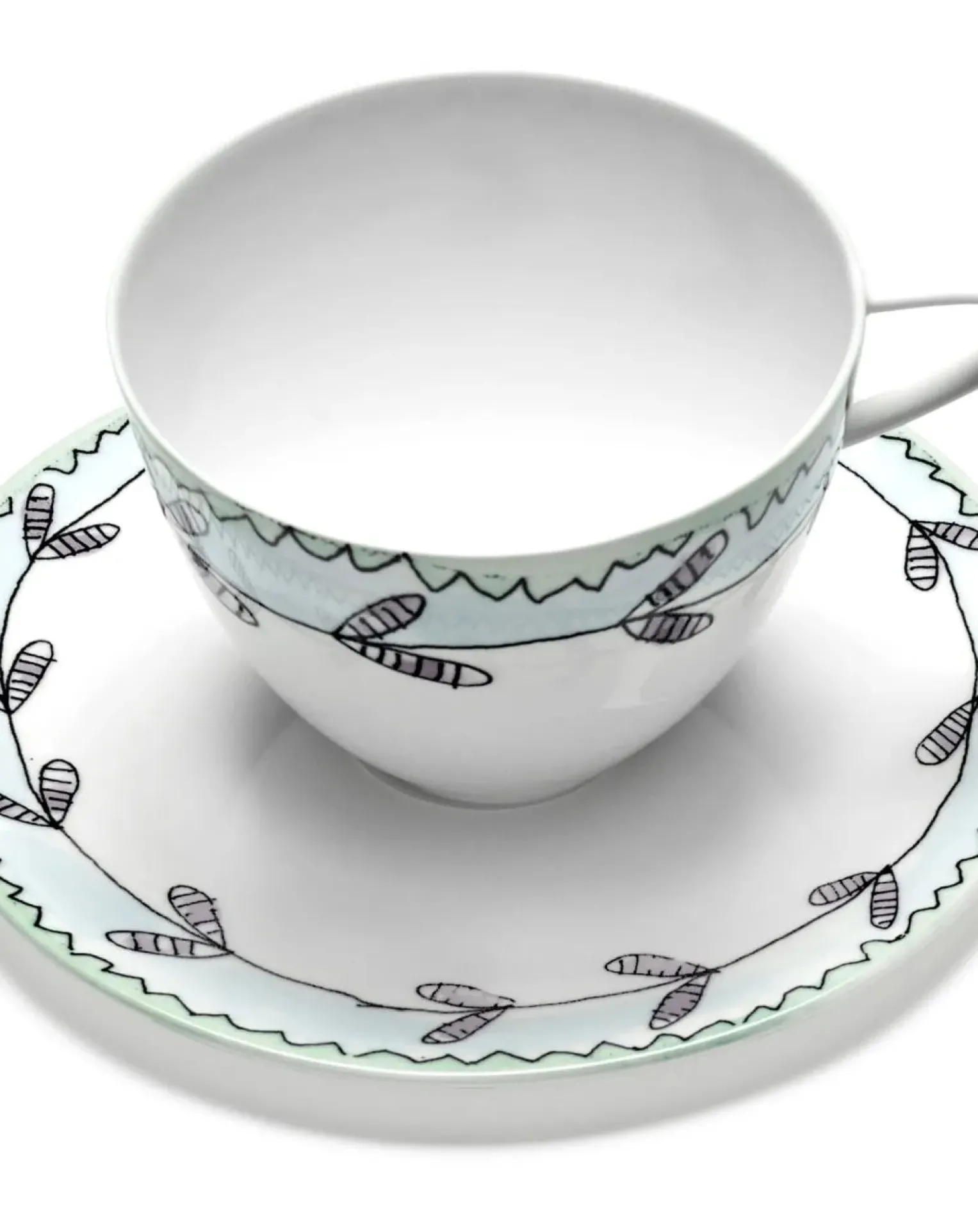 Tasse et sous-tasse Blossom, Serax for Marni - Set de 2