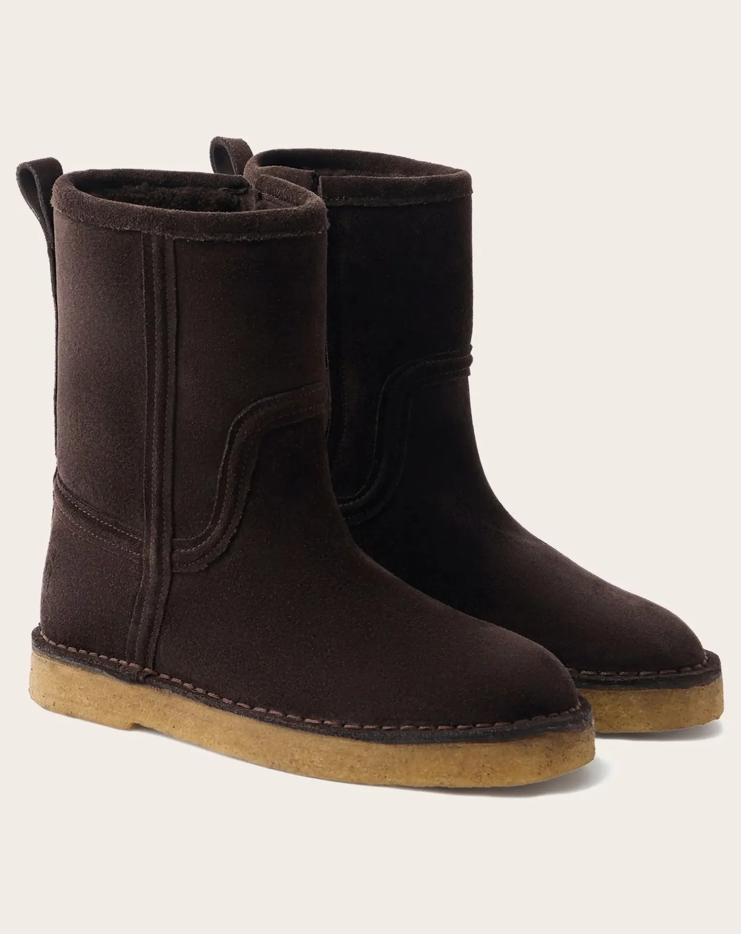 Texas crust leather boots