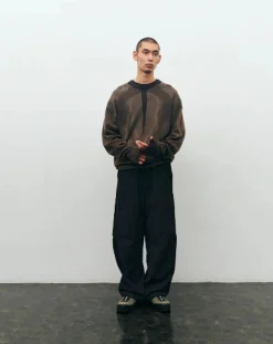 Thermal Knit Crewneck Sweater