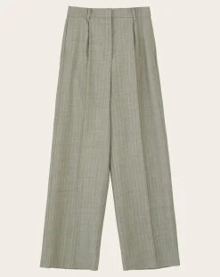 Thom Striped Wool Pants