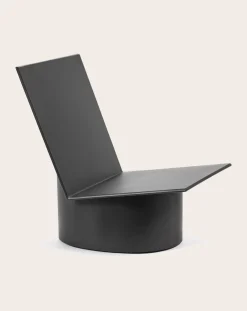 Valerie Easy Chair in Lacquered Steel