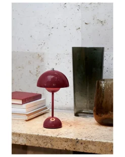 VP9 Flowerpot Portable Table Lamp, Vernon Panton