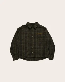 Washed Toffee Cotton Shirt