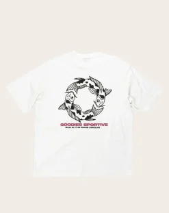 White Carp T-shirt in organic cotton